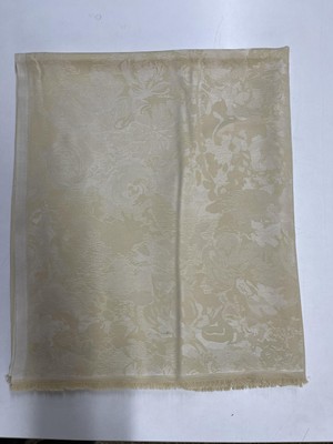 Gül Desenli Çift Taraflı Şal