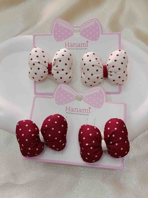 Elas Home Çocuk Bebek Fiyonk Yumuşak Toka Çift