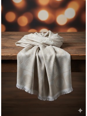 Etnik Desen Yaprak Desenli Şal