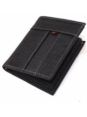 Abnturk Carlin Lüx Serial 1002338 Fonksiyonel Dikey Erkek Para Cüzdanı 3 Kimlik Göz