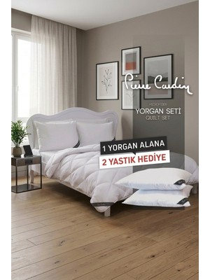 Pierre Cardin Night Soft Yorgan Seti Çift Kişilik