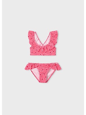 Mayoral Kız Çocuk Fıfırlı Bikini Pembe - 03734