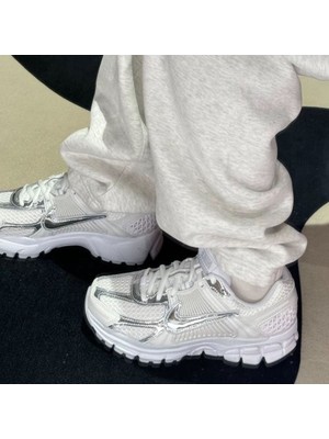 Nike Zoom Vomero 5 Chrome Toe Kadın Spor Ayakkabı - Beyaz Gümüş |  HF7723-100