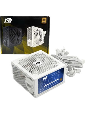 Next Gaming 650W 80+ Bronze Ultra Sessiz Fdb Fan Atx M-Atx Power Supply Beyaz