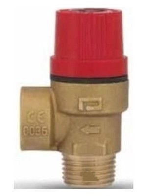 Verto Pakkens 1/2 Erkek Emniyet Ventili 6 Bar