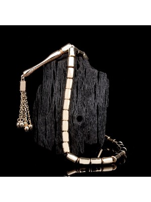 İskender Tesbih Kapsül Kesim Altın Tesbih