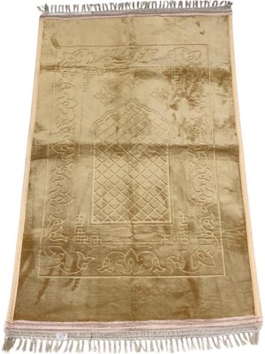 Royam Lüx Kalın Yumuşak Kaymaz Taban Peluş Seccade 80 x 120