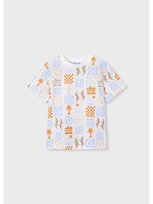 Mayoral Erkek Çocuk 3 Parça Şort T-Shirt Takım  - 03609