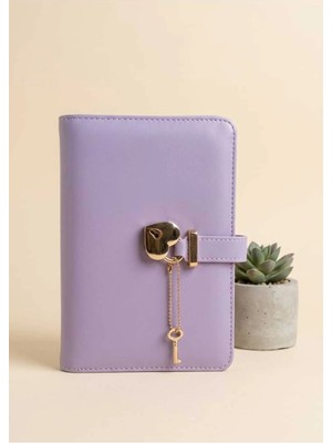 Bütçe Planlayıcı Para Organizeri - Lila(Sticker Hediyeli)