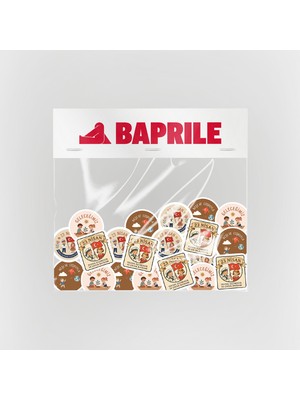 Baprile 23 Nisan Ulusal Egemenlik ve Çocuk Bayramı Sticker Paketi 20 Parça Kaliteli Su Geçirmez Etiket Seti
