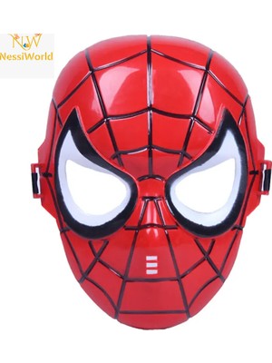 NW NessiWorld Maskesi Örümcek Adam Maskesi A Kalite Ithal 20X16 cm