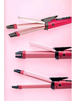 Saç Şekillendirici Düzleştirici ve Maşa Isı Ayarlı