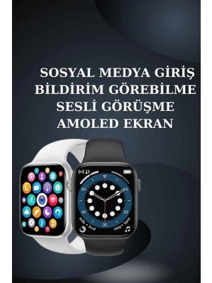 Calperia 2025 Model Akıllı Saat ve Yeni Nesil Pro Bluetooth Kulaklık Tws Yüksek Ses Kaliteli