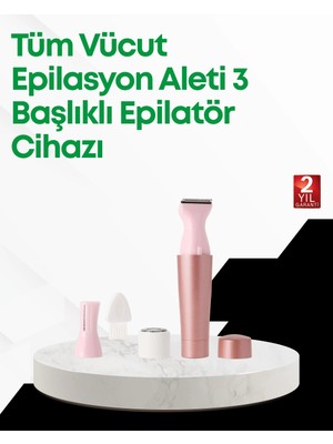 Calperia Yüz ve Beden Için Portatif Tüy Alma Cihazı