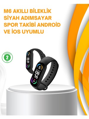 Calperia Akıllı Bileklik – Kalp Atışı, Uyku, Adımsayar ve Bildirim Takibi