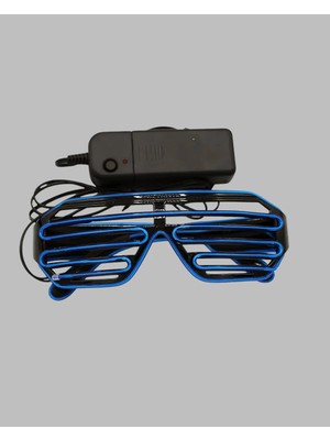 Işıklı LED Gözlük Parti Konser ve Etkinlik Aksesuarı