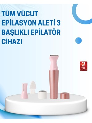 Calperia Cilt Pürüzsüzleştirici ve Tüy Temizleyici