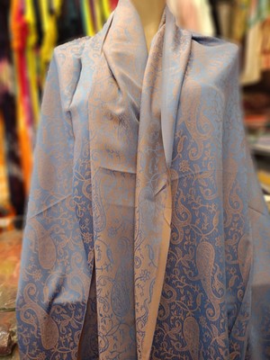 NQ Ince Paisley Desen Şal