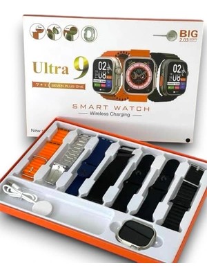 Calperia Watch9 7 Kordonlu Akıllı Saat