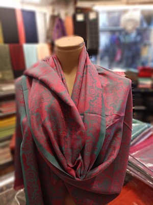 NQ Ince Paisley Desen Şal