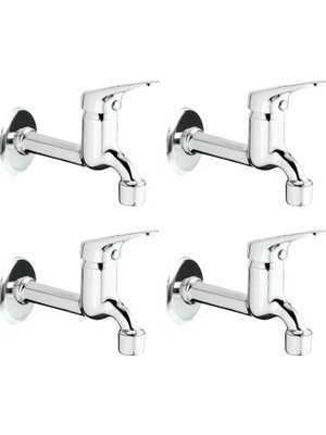 Nexgen 4lü Aç Kapa Mix Lavabo Musluk Wc Lavabo Uzun Musluk Perlatörlü