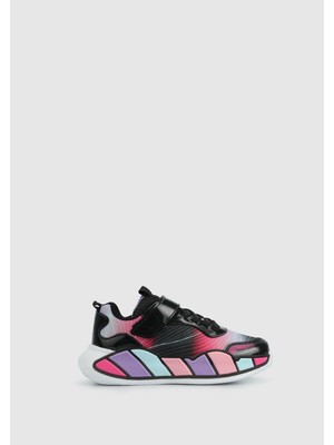 Kiddo Siyah Kız Çocuk Sneaker