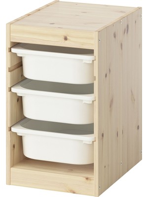 IKEA Trofast Çam-Beyaz Saklama Ünitesi