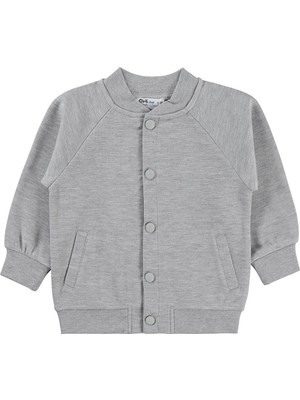 Civil Boys Pike 2-5 Yaş Hırka - Gri