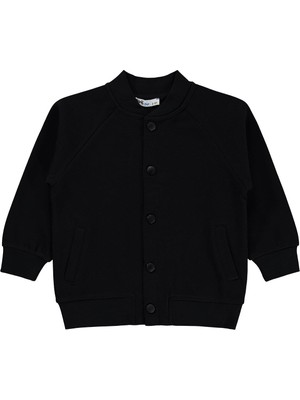 Civil Boys Pike 2-5 Yaş Hırka - Siyah