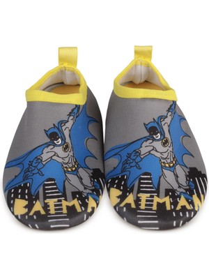 Batman Baskılı Tabanlı 26- Deniz Ayakkabısı - Gri