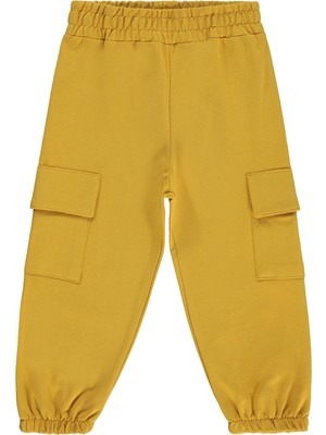 Civil Boys Kargo Cepli 2-5 Yaş Eşofman Alt - Hardal