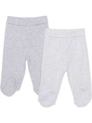 Hellobaby Unisex 2li Alt Çizgili Patikli