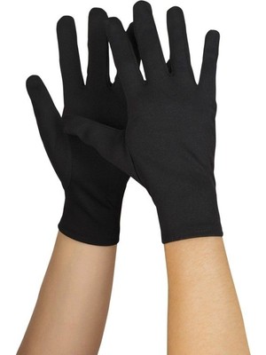 Arel Tech Store Siyah Renk Yetişkin Boy Likralı Gösteri Eldiveni (5508) ARLSTRTCH-RSG3256