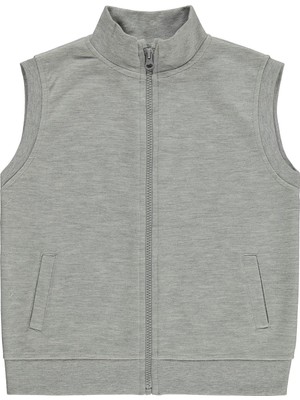 Civil Boys Pike 10-13 Yaş Yelek - Gri