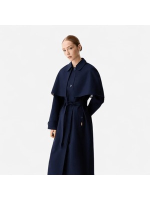 Hunter Originals Keltie Kadın Lacivert Trençkot Kadın Lacivert Trençkot HARW0014251-NS