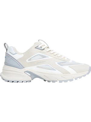 Calvin Klein Bej Erkek Sneaker Hıke Runner Laceup Stıpe M-Su