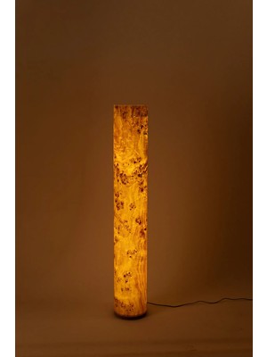 Tuhkimo Mazel Ağacı Lambader Doğal Desenler ve Eşsiz Işık