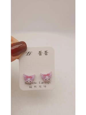 Tılsım Accesories Çocuk Küpe Mıknatıslı