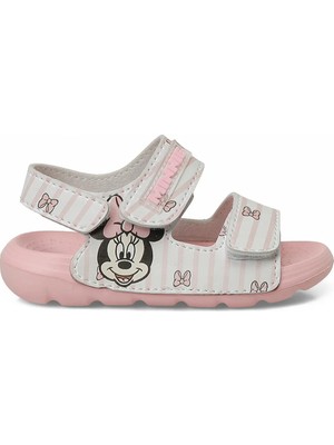 Minnie Mouse PIBO.B6FX Beyaz Kız Çocuk Sandalet