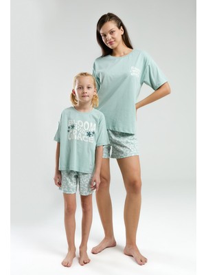 RolyPoly Anne Kız T-Shirt ve Şort Kombin, Anne ve Çocuk Pijamalar Ayrı Ayrı Fiyatlandırılır