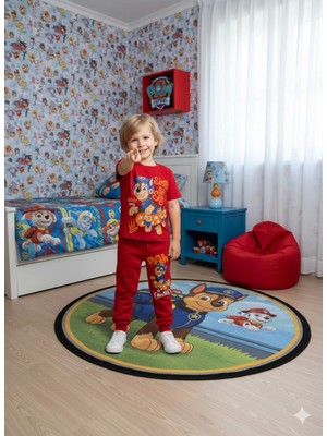 Alyakids Erkek Çocuk Paw Petrol Karakter Baskılı Alt Üst Takım