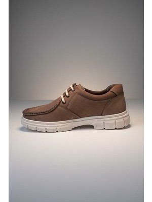 Modayak Ata Kum Nubuk Hakiki Deri Erkek Günlük Cassual Ayakkabı