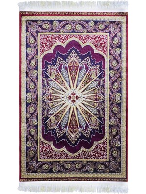 Kilim Co. Klasik Desenli Bambu Salon Antre Yatak Odası Mutfak Halısı