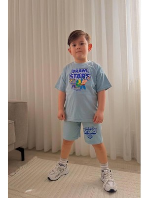 Cg Kids Brawl Stars Karakterleri Erkek Çocuk Tshirt & Şort Alt Üst Takım