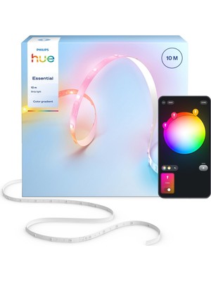 Philips Hue Essential Renkli Akıllı LED Şerit 10M