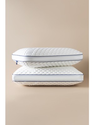 Cennet Yatak 2 Adet Collagen %100 Saf Visco Ortopedik Uyku Yastığı