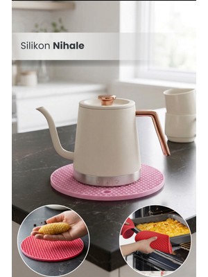 Orvila Home Silikon Nihale Petek Desenli Kalburabastı Kalıbı