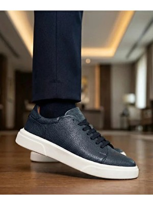 Lufian Tommy Erkek Deri Sneaker Ayakkabı Renkli