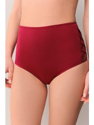 Suwen Yüksek Bel Yanı Biyeli Bikini Alt