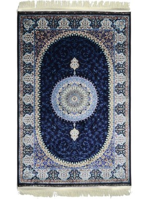 Quality Halı Klasik Madalyon Desenli Bambu Salon Antre Yatak Odası Mutfak Halısı